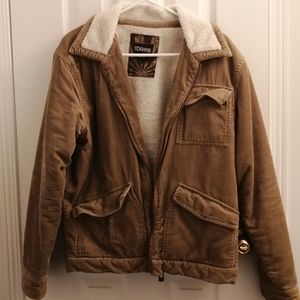 Vintage Billabong Sherpa lined corduroy jacket🧥